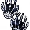 Pastease Brand Pasties White Boney Skeleton Hands On Black Pasties What's New