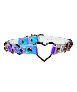 Funk Plus Snake Heart Bondage Collar
