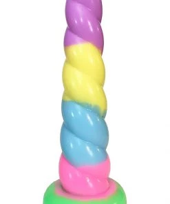 Split Peaches Pastel Rainbow Unicorn Dildo What's New