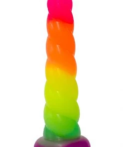 Split Peaches What's New Rainbow Unicorn Dildo
