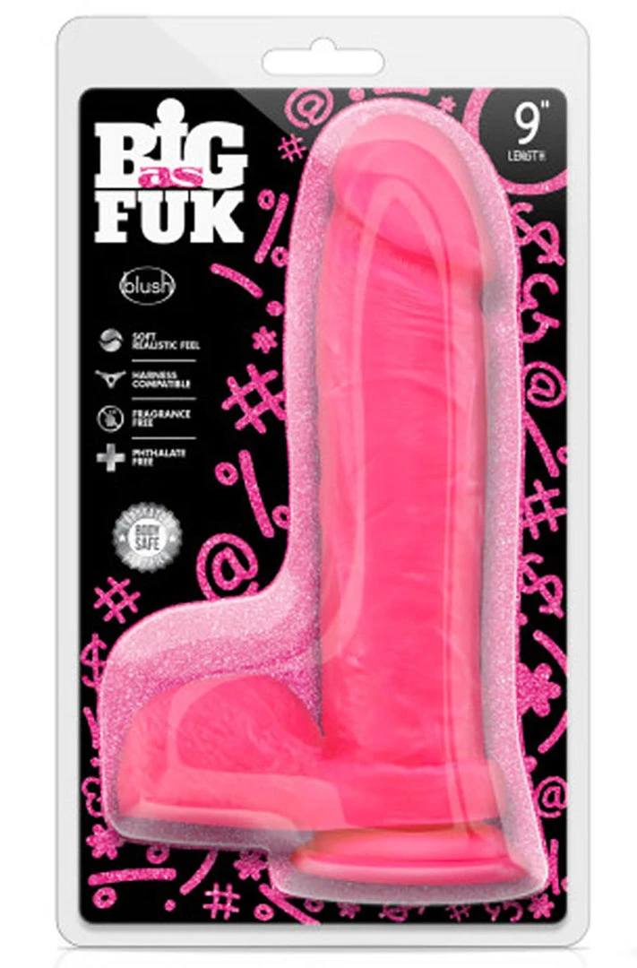 Blush Novelties What's New Big As Fuk 9 Inch Dildo 6 Blush Novelties What's New Big As Fuk 9 Inch Dildo