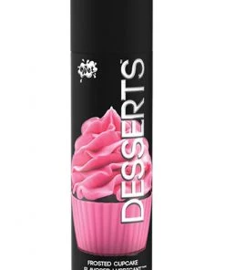 What's New Wet Desserts Flavored Lubricant In Frosted Cupcake