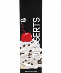 Wet Desserts Flavored Lubricant In Whipped Cream What's New