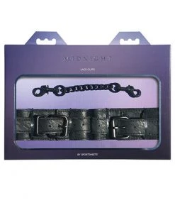 Midnight Lace Cuffs In Black What's New