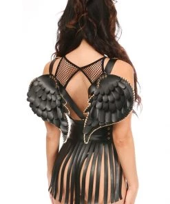 * Dark Angel Wings And Skirt Set