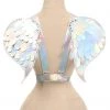 * What's New Silver Holo Angel Wings