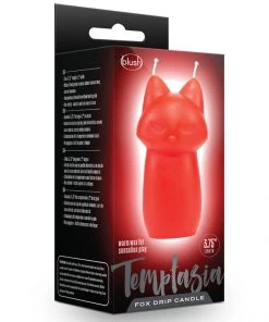 Blush Novelties Temptasia Fox Drip Candle In Red