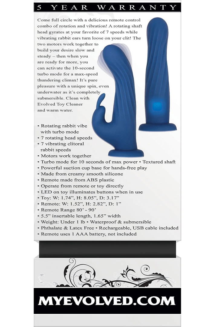 California Exotic Novelties What's New Remote Control Rotating Rabbit Vibrator 10 California Exotic Novelties What's New Remote Control Rotating Rabbit Vibrator